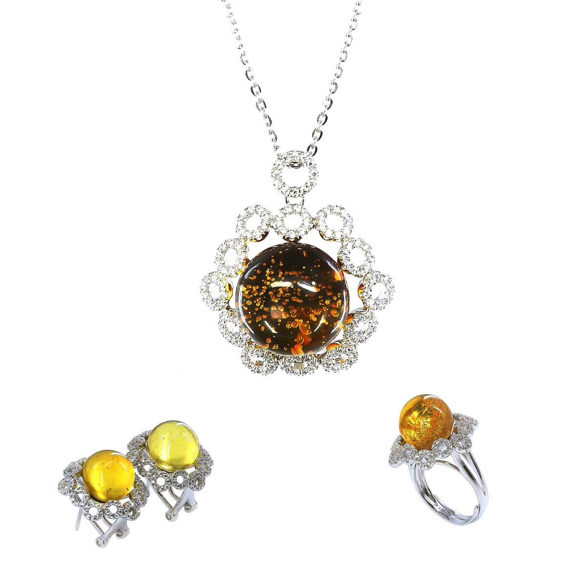 Dominican Amber Set