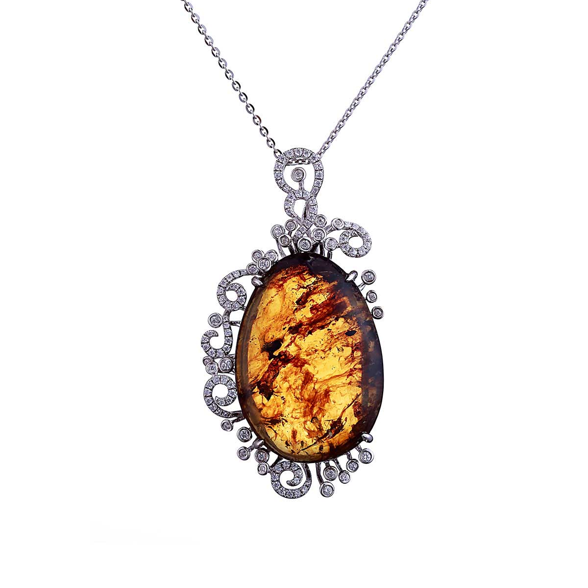 Dominican Amber Pendant